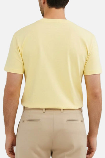 Men's Cotton Viscose Polyester T Shirt (PKTBH-8|RLX|FOLA)