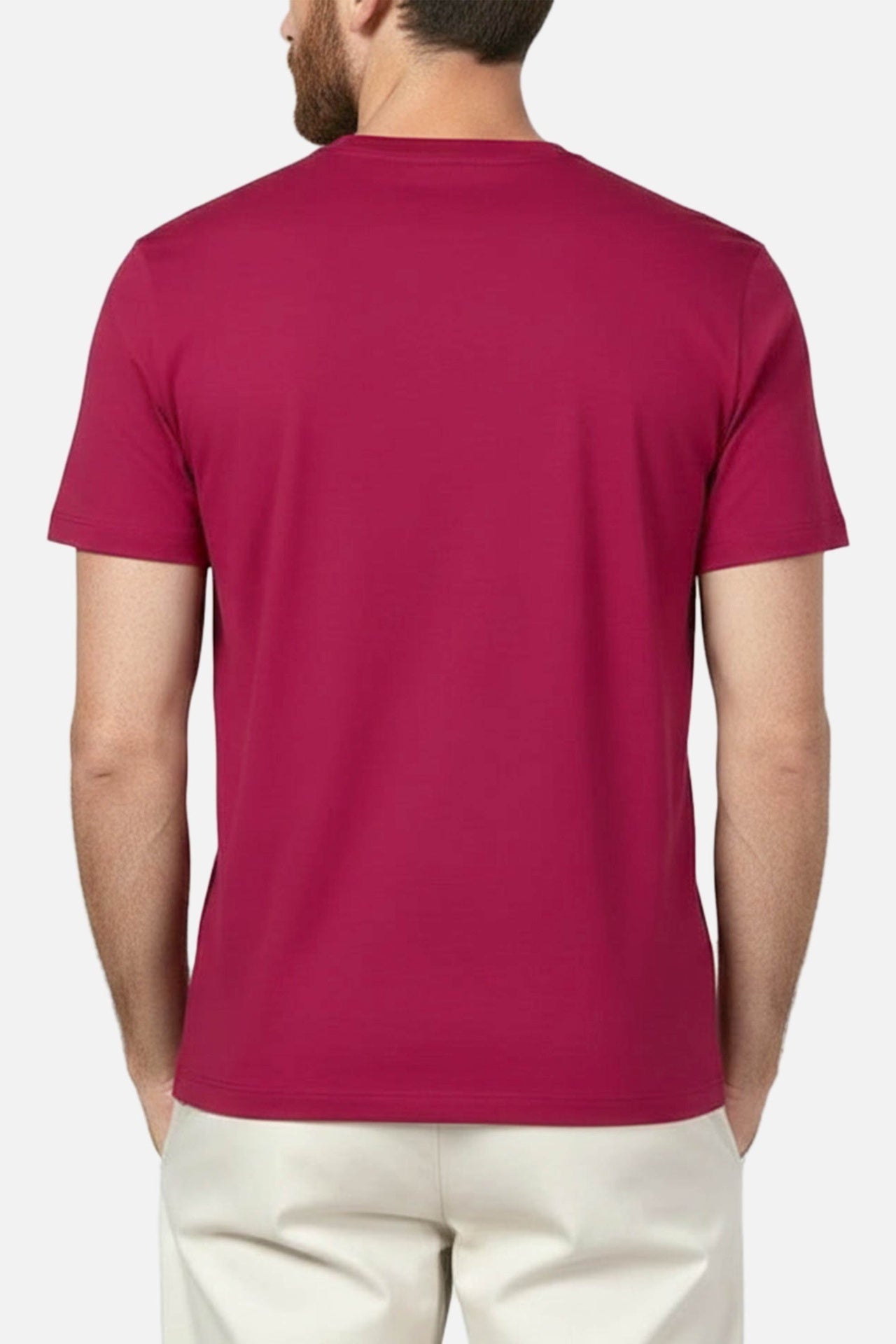 Men's Cotton Viscose Polyester T Shirt (PKTBH-7|SLM|FOLA)