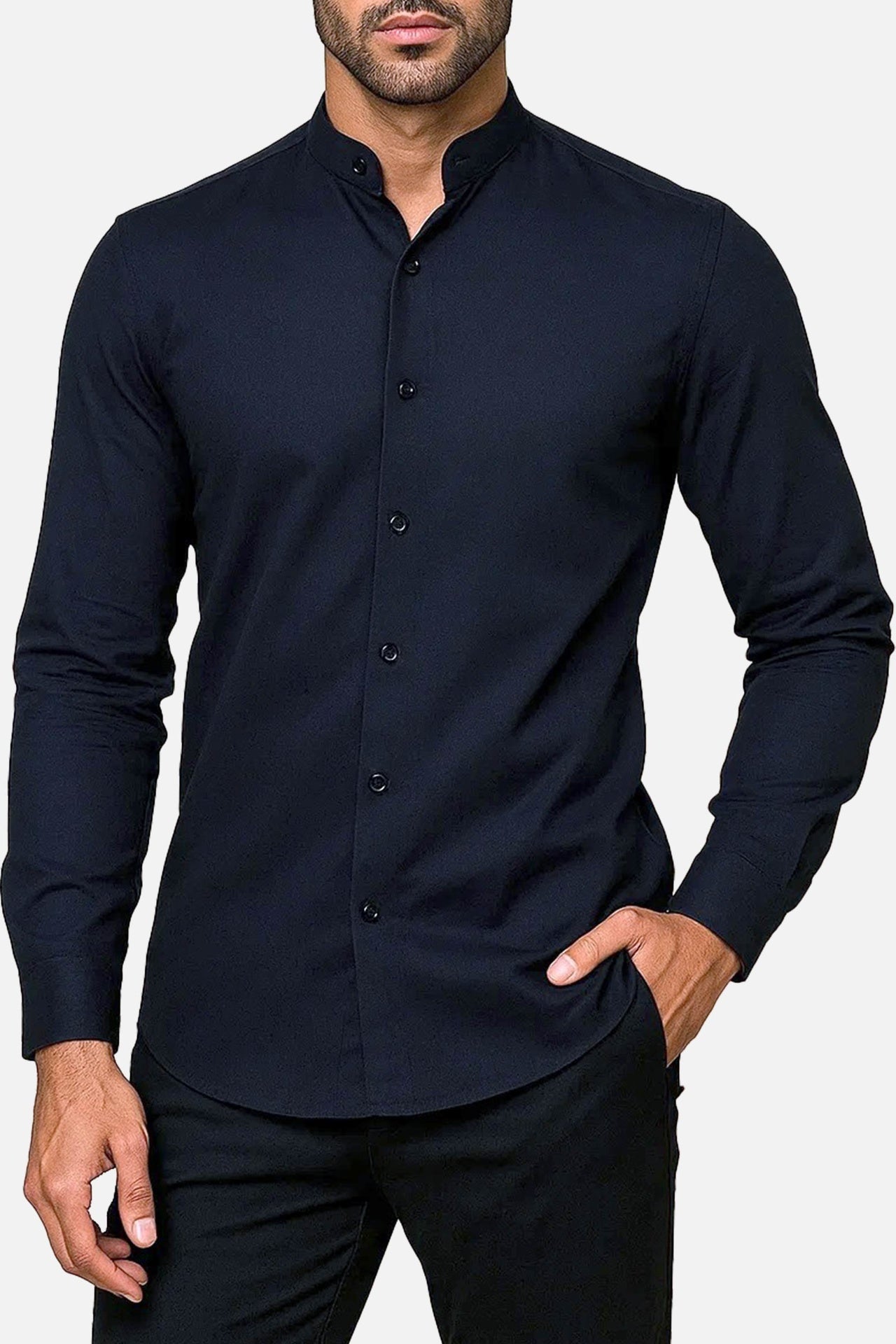 Men's Cotton Viscose Polyester Shirt (PKTBH-4|BND|FOLA)
