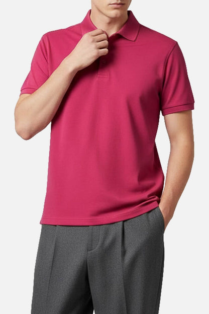 Men's Cotton Viscose Polyester T Shirt (PKTBH-7|PKT|FOLA)