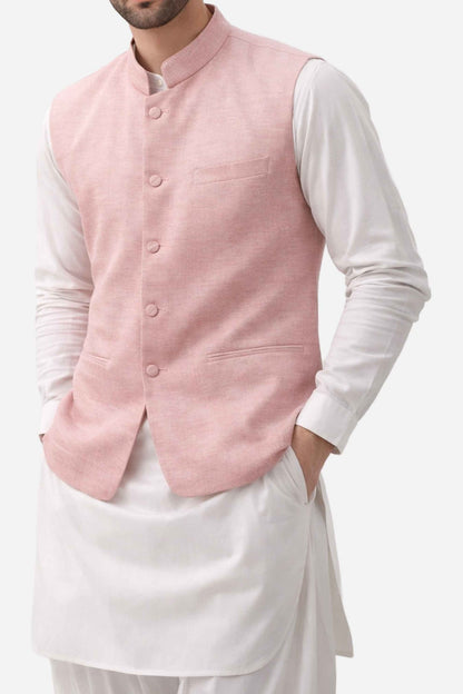 Men's Waist Coat (LIN-843|REG|FOLA)