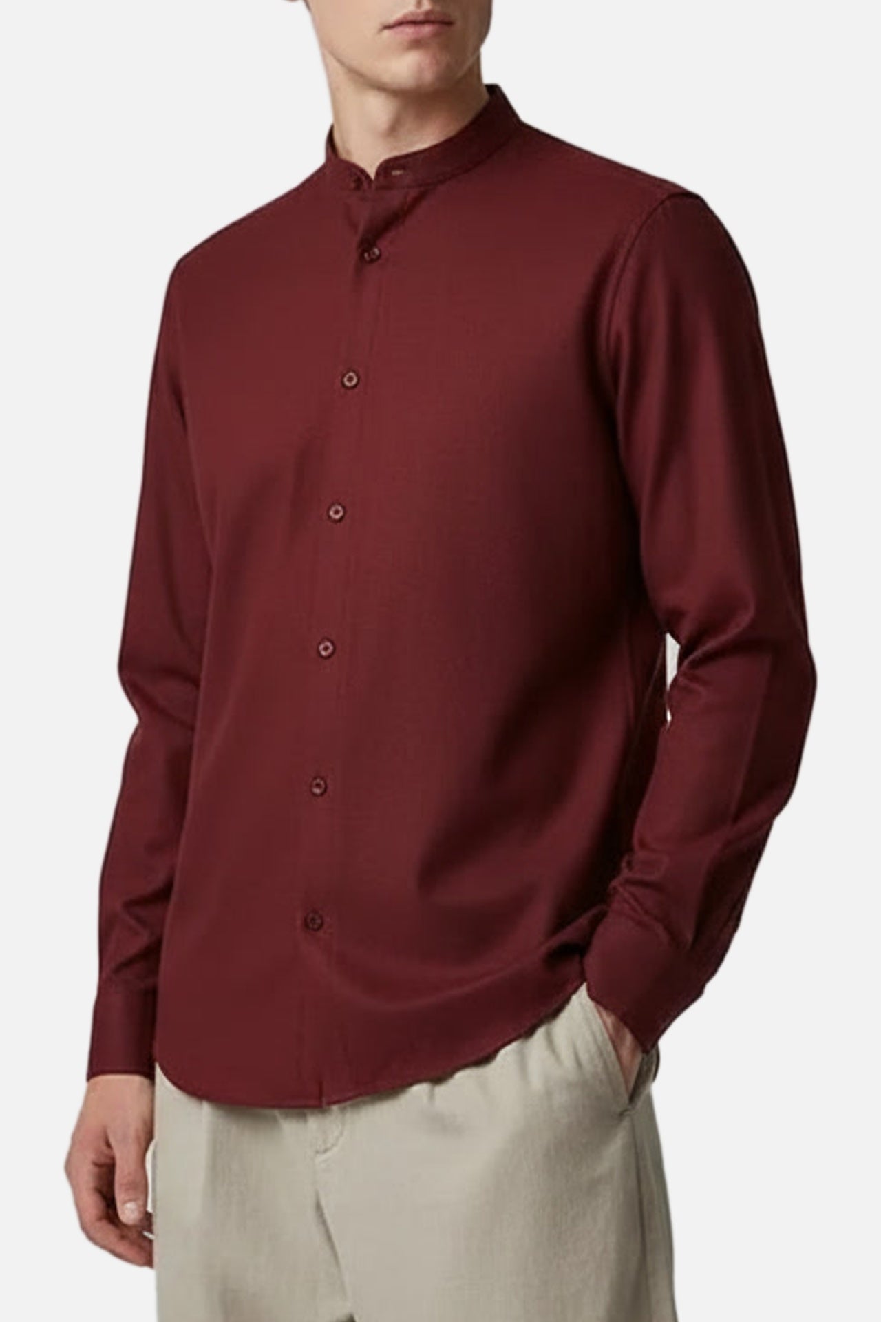 Men's Cotton & Tencel Shirt (PKPV-6|REG|FOLA)